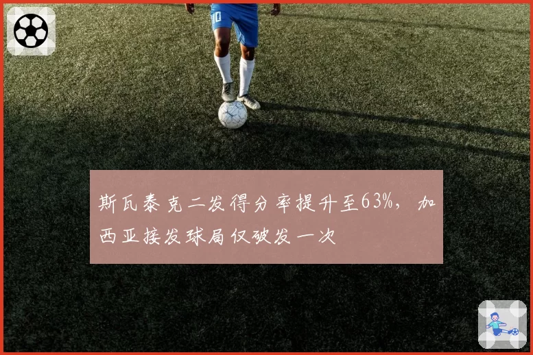斯瓦泰克二发得分率提升至63%，加西亚接发球局仅破发一次