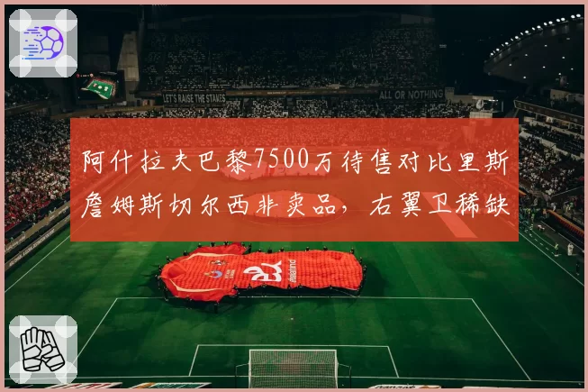 阿什拉夫巴黎7500万待售对比里斯詹姆斯切尔西非卖品，右翼卫稀缺性凸显
